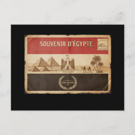 ansichtkaart uit Egypte Feestdagenkaart