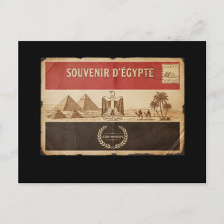 ansichtkaart uit Egypte Feestdagenkaart