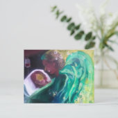 Ansichtkaart van aartsengel Rafaël Briefkaart (Staand voorkant)