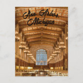 Ansichtkaart van Ann Arbor, Michigan Briefkaart (Voorkant)