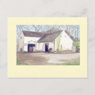 ansichtkaart van de molen pontllanfraith briefkaart