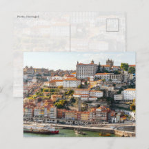 Ansichtkaart van de stad Porto