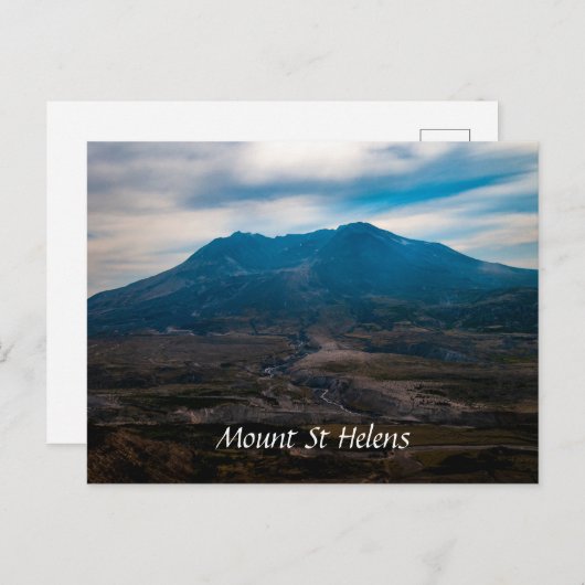 Ansichtkaart van Mount St Helens Briefkaart (Voorkant / Achterkant)