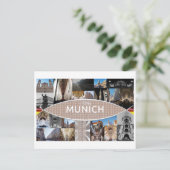 Ansichtkaart van München Briefkaart (Staand voorkant)