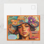 Ansichtkaart Verblijd u altijd 1 Tessalonicenzen 5 Briefkaart (Voorkant / Achterkant)