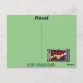 Ansichtkaart-verjaardagskaart Briefkaart (Achterkant)