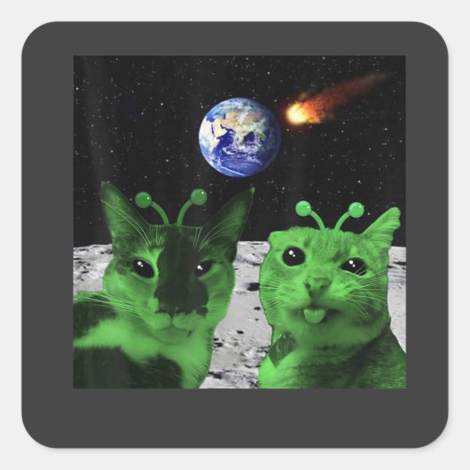 Ansichtkaart Vierkante Sticker (Voorkant)
