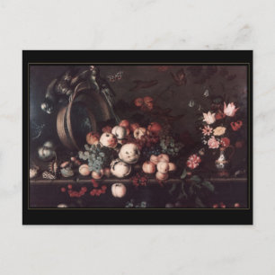 Ansichtkaart Vintage Kunst Stilleven Bloemen Briefkaart