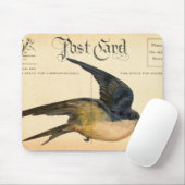 Ansichtkaart Vogel Digitale Kunst Muismat (Met muis)