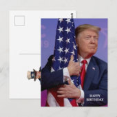 Ansichtkaart voor aanhangers van president Donald  Briefkaart (Voorkant / Achterkant)