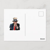 Ansichtkaart voor aanhangers van president Donald  Briefkaart (Achterkant)
