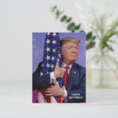 Ansichtkaart voor fans van president Donald Trump Briefkaart (Staand voorkant)