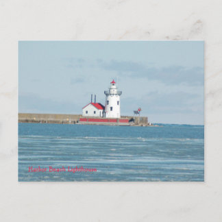 Ansichtkaart: Vuurtoren van Harbor Beach Briefkaart