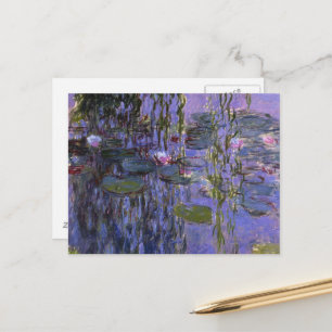 Ansichtkaart - Waterlelies Briefkaart
