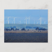 Ansichtkaart - Windmolenpark op de Delta Briefkaart (Voorkant)