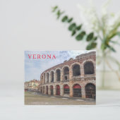 Ansichtkaart zijaanzicht Verona Arena Briefkaart (Staand voorkant)