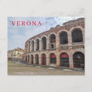 Ansichtkaart zijaanzicht Verona Arena Briefkaart