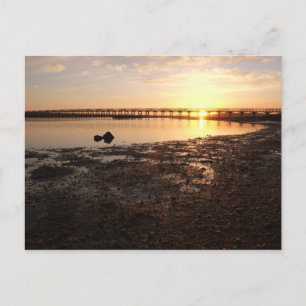 Ansichtkaart: Zonsondergang in Quinta do Lago. Por Briefkaart