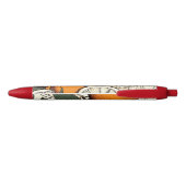 Ansichtkaart Zwarte Inkt Pen (Achterkant)