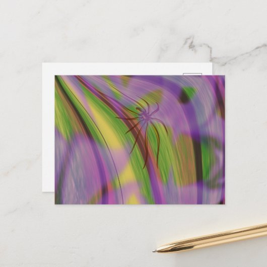 AnsichtkaartBananen Briefkaart (Voorkant / Achterkant in situ)