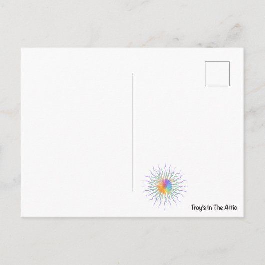 AnsichtkaartBananen Briefkaart (Achterkant)