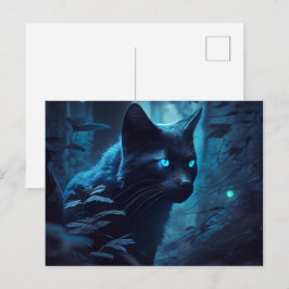 Ansichtkaarten Blauwe Kat Briefkaart