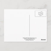 ANSICHTKAARTEN - DE VERWARDE SCHAAL BRIEFKAART (Achterkant)