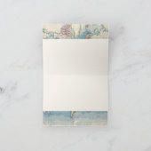 Ansichtkaarten met oude landkaart bedankjes bedankkaart (Binnen)