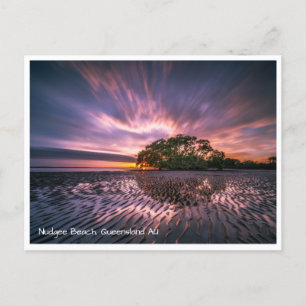 Ansichtkaarten - Nudgee Beach Queensland AU Feestdagenkaart