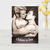 Ansichtkaarten van de Liefde Kaart (Gele Bloem)