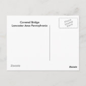 Ansichtkaarten van overdekte bruggen briefkaart (Achterkant)