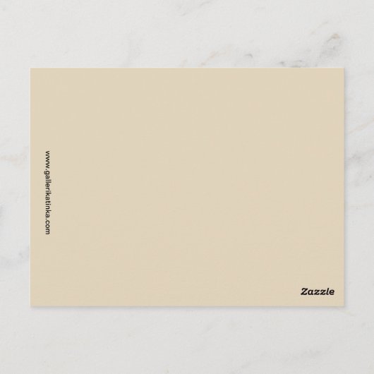 Ansichtrooster. Briefkaart (Achterkant)