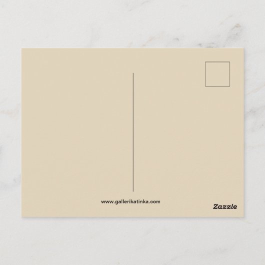 Ansichtrooster. Briefkaart (Achterkant)