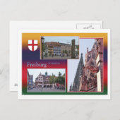 Ansichtskarte Freiburg Briefkaart (Voorkant / Achterkant)