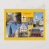 Ansichtskarte Freiburg im Breisgau Briefkaart (Voorkant)
