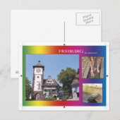 Ansichtskarte Freiburg im Breisgau Briefkaart (Voorkant / Achterkant)
