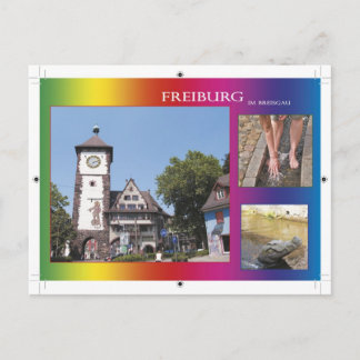 Ansichtskarte Freiburg im Breisgau Briefkaart