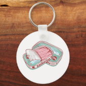 ansjovis in een blik sleutelhanger (Voorkant)