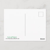 Anskaart van de aartsengel Rafaël Briefkaart (Achterkant)