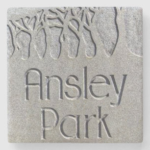Ansley Park, Atlanta Marble Stone Onderzetter. Stenen Onderzetter