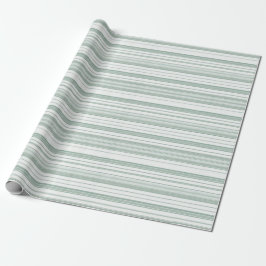 Anson Green Stripe-inpakpapier Cadeaupapier