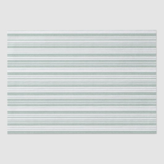 Anson Green Stripe-inpakpapier Tissuepapier (Voorkant)