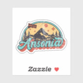Ansonia, Connecticut Sticker (Vel)