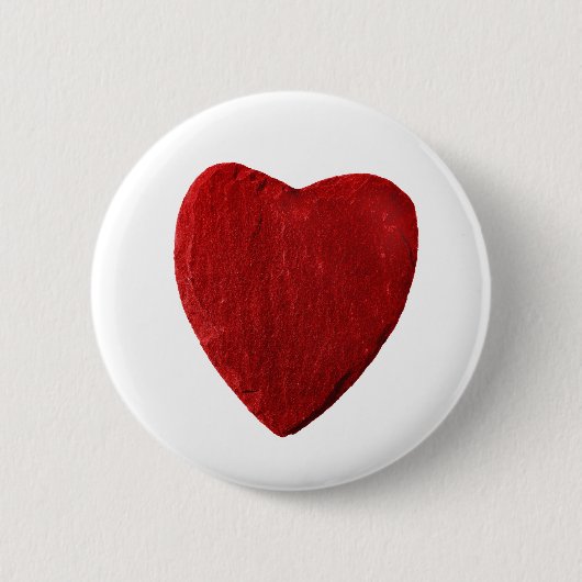 Ansteck Button mit rotem Herz (Voorkant)
