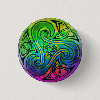 Anstecker Celtic Triskele Ronde Button 3,2 Cm