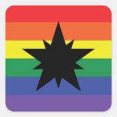 Ansteorra Pride Vierkante Sticker (Voorkant)