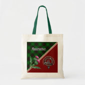 Anstruther Clan Badge & Tartan Canvas tas (Voorkant)
