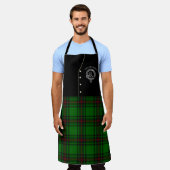 Anstruther Clan Badge & Tartan Kilt Schort (Gedragen)