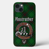 Anstruther Clan Badge &Tartan Telefoon draagtas Case-Mate iPhone Case (Achterkant)