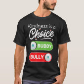 Answer Kindness Is Choice End Bullying Unity Day O T-shirt (Voorkant)